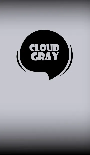 [LINE着せ替え] Cloud Gray And Black Vr.6 (JP)の画像1