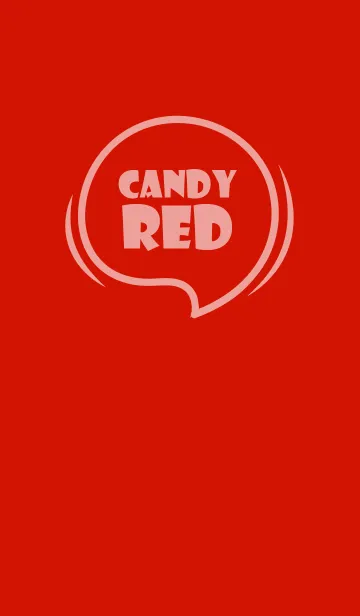 [LINE着せ替え] Love Candy Red Theme Vr.7 (JP)の画像1