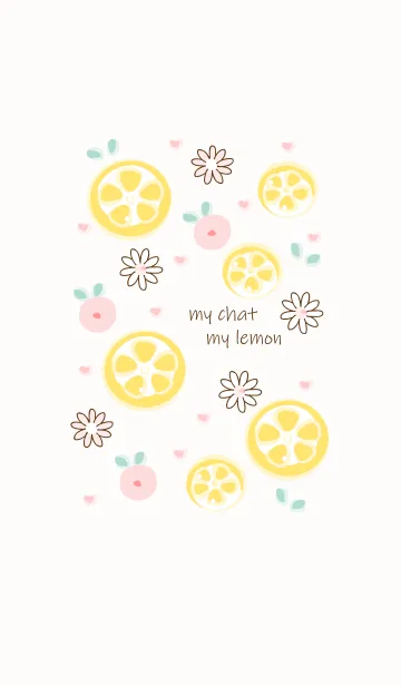 [LINE着せ替え] My chat my lemon 7の画像1