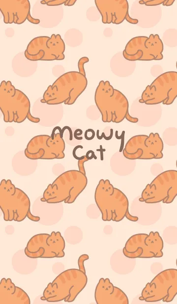 [LINE着せ替え] Meowy Catの画像1