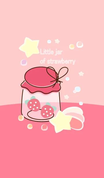 [LINE着せ替え] little jar of strawberry 60の画像1