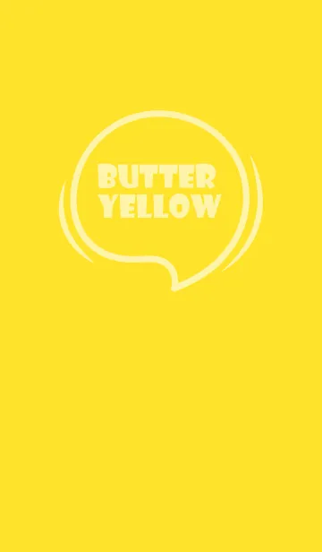 [LINE着せ替え] Love Butter Yellow Theme Vr.7 (JP)の画像1