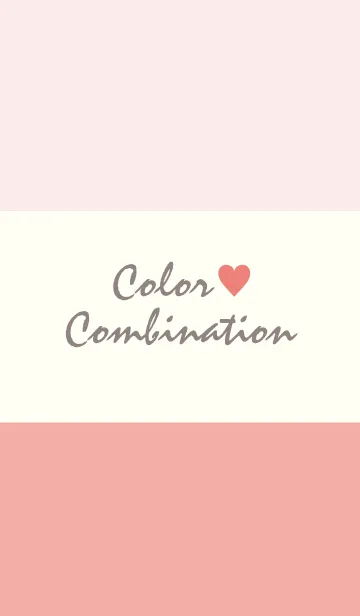 [LINE着せ替え] Color combination -PINK-の画像1