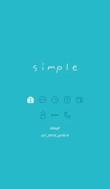 [LINE着せ替え] a21.25_グリーン6-6の画像1