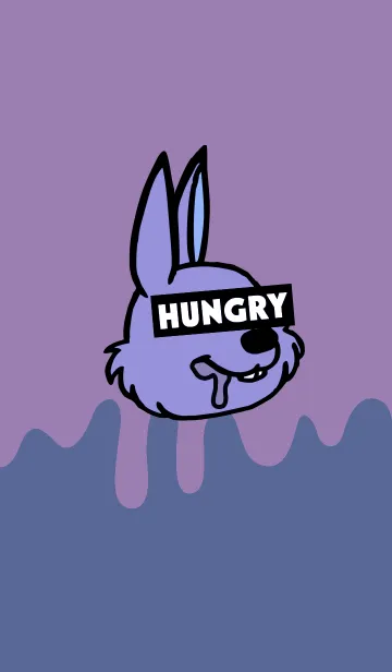 [LINE着せ替え] ハングリー ラビット 042の画像1