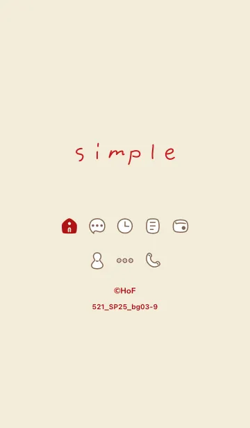 [LINE着せ替え] 521.25_ベージュ3-9の画像1