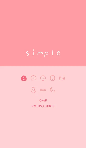 [LINE着せ替え] N21.24_ピンク2-9の画像1