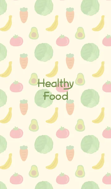 [LINE着せ替え] Healthy Foodの画像1