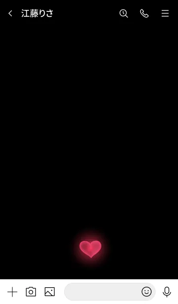 [LINE着せ替え] HEART LIGHT -MEKYM- 31の画像3