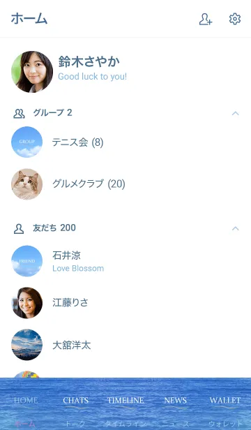 [LINE着せ替え] HAWAIIAN SEA 20の画像2