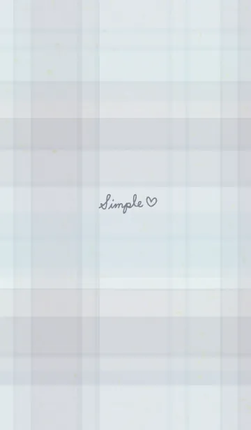 [LINE着せ替え] チェック くすみ ブルー5の画像1