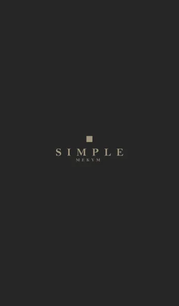 [LINE着せ替え] MATTE BLACK -SIMPLE SQUARE- 24の画像1