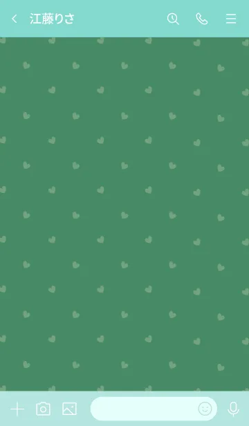 [LINE着せ替え] ミニ ハート 016の画像3