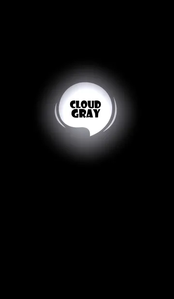 [LINE着せ替え] Cloud Gray In Black Vr.7 (JP)の画像1