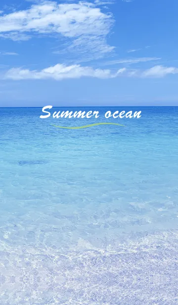 [LINE着せ替え] Summer ocean 14の画像1
