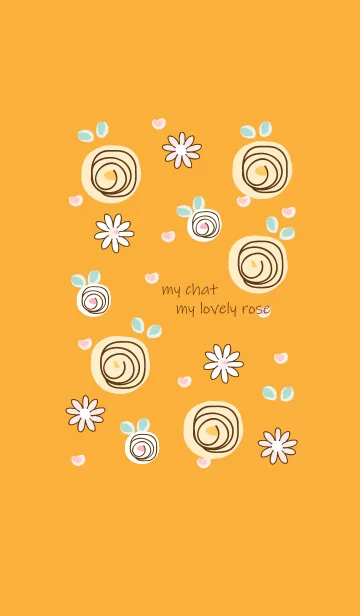 [LINE着せ替え] Yellow roses 2 :)の画像1