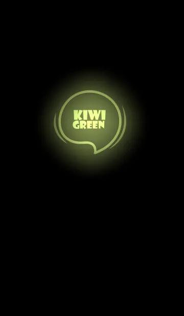 [LINE着せ替え] Kiwi Green Neon Theme Vr.7 (JP)の画像1