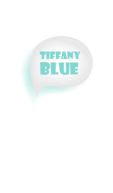 [LINE着せ替え] Tiffany Blue & White Theme (JP)の画像1