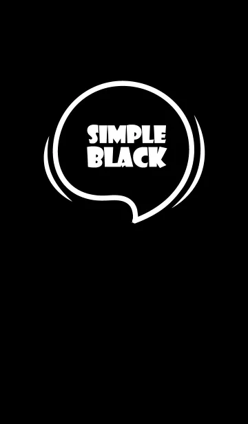 [LINE着せ替え] Love Black Theme Vr.7 (JP)の画像1