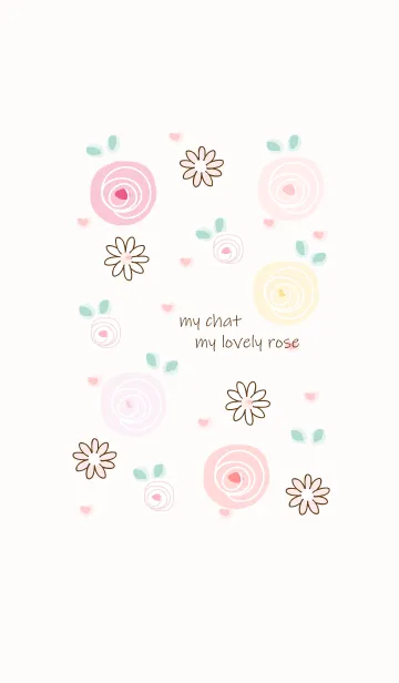 [LINE着せ替え] Roses in the garden 7の画像1