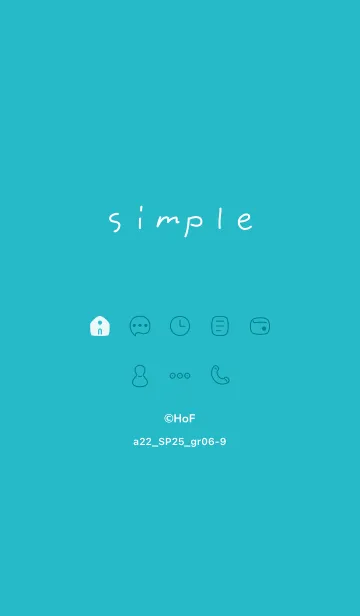 [LINE着せ替え] a22.25_グリーン6-9の画像1