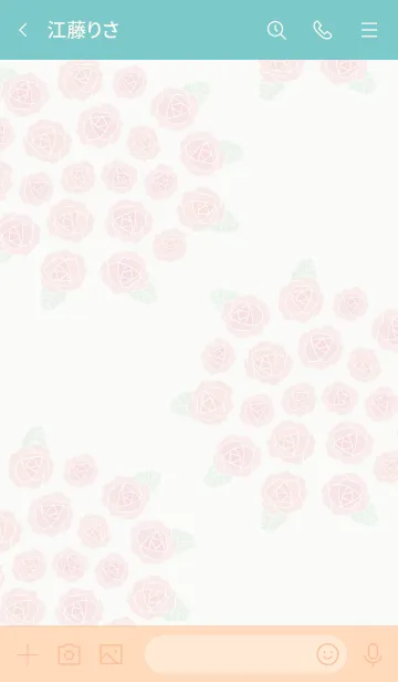 [LINE着せ替え] バラの花束をあなたに25の画像3