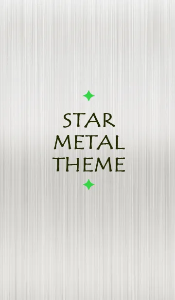 [LINE着せ替え] スター メタル 43の画像1