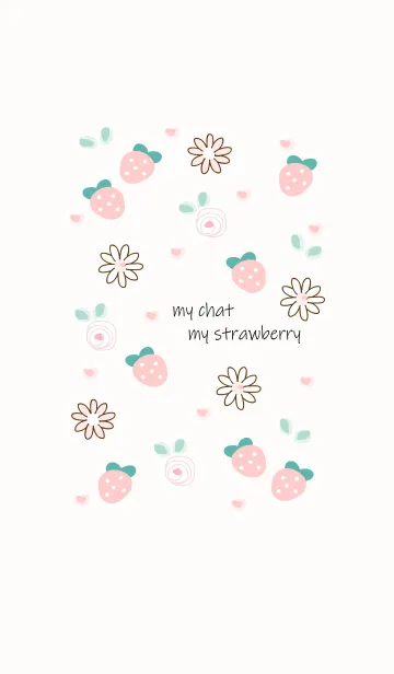[LINE着せ替え] Pink strawberry 6 ^^の画像1