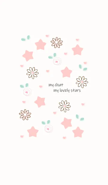 [LINE着せ替え] My chat my lovely stars 26の画像1