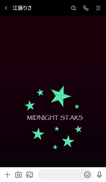 [LINE着せ替え] ミッドナイト 16の画像3