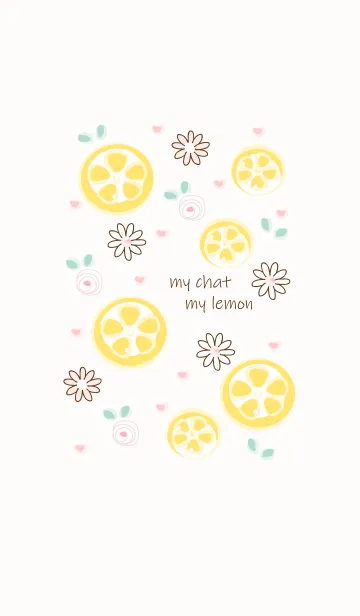 [LINE着せ替え] My chat my lemon 8の画像1