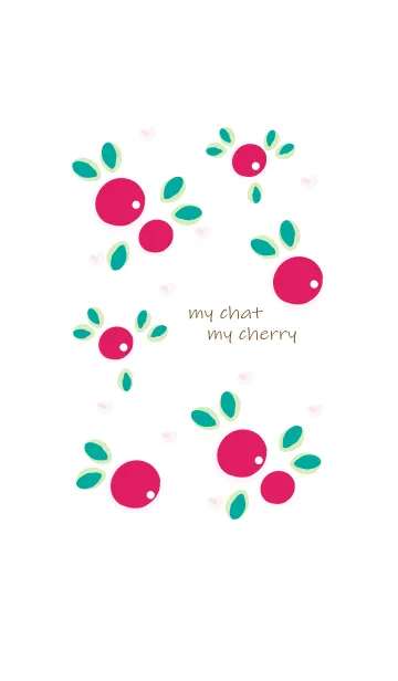 [LINE着せ替え] My chat my cherry 61の画像1