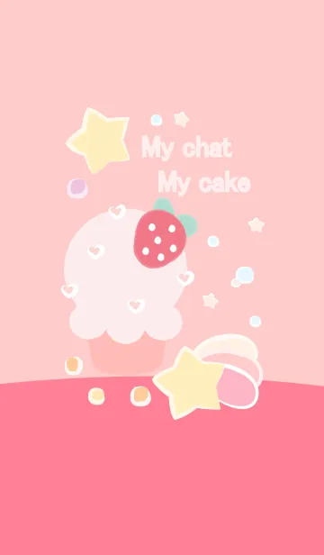 [LINE着せ替え] My chat my cake 61の画像1