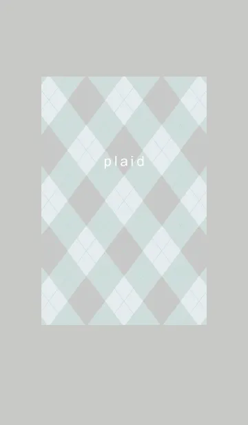[LINE着せ替え] アーガイル柄♥グリーンの画像1