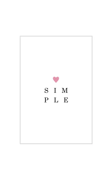 - SIMPLE - HEART 30の着せ替えメイン画像