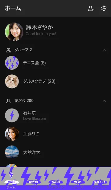 [LINE着せ替え] The Thunder 37の画像2