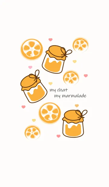 [LINE着せ替え] Marmalade jam 3 :)の画像1