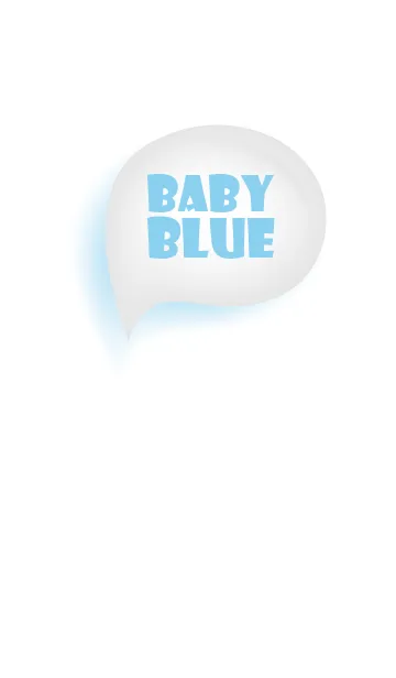 [LINE着せ替え] Baby Blue & White Theme (JP)の画像1