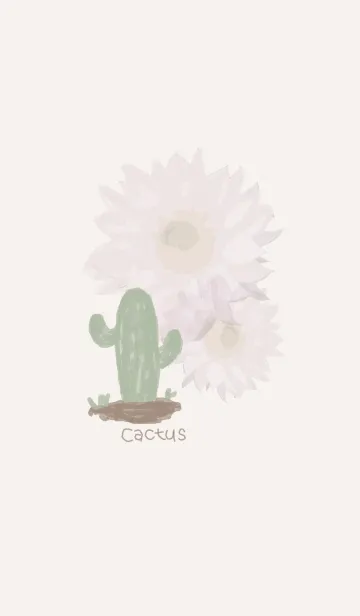 [LINE着せ替え] Cactusボタニカル着せ替えの画像1