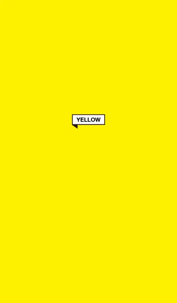 [LINE着せ替え] YELLOW ONLYの画像1