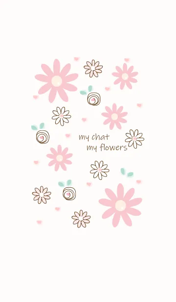 [LINE着せ替え] Fairy tale flowers 7の画像1