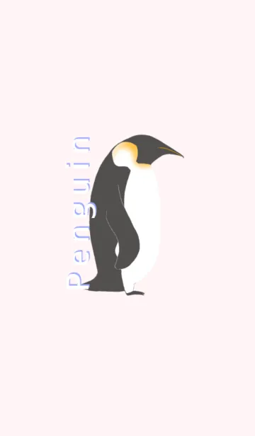 [LINE着せ替え] Penguins -Pink-の画像1