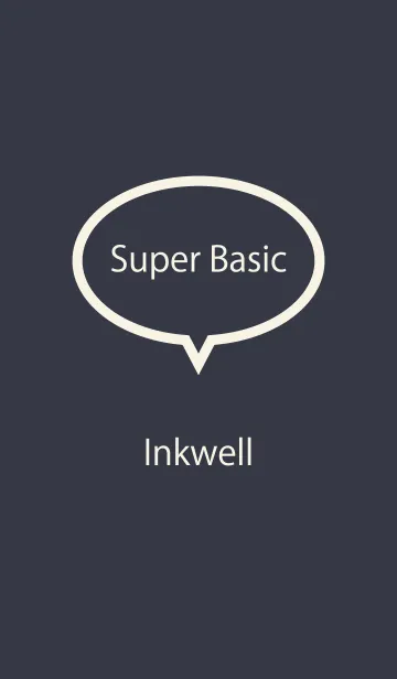 [LINE着せ替え] Super Basic Inkwellの画像1