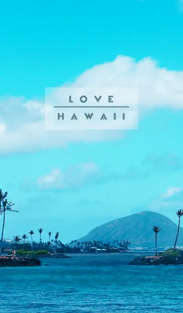 [LINE着せ替え] I LOVE HAWAII -MEKYM- 34の画像1