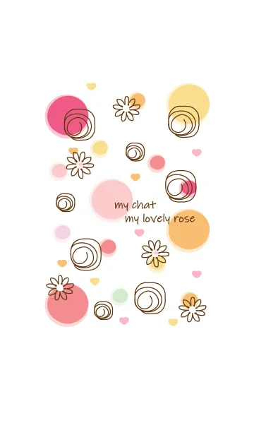 [LINE着せ替え] Wonderful roses :)の画像1