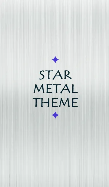 [LINE着せ替え] スター メタル 47の画像1