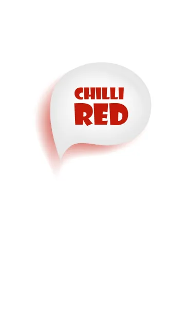 [LINE着せ替え] Chilli Red & White Theme (JP)の画像1