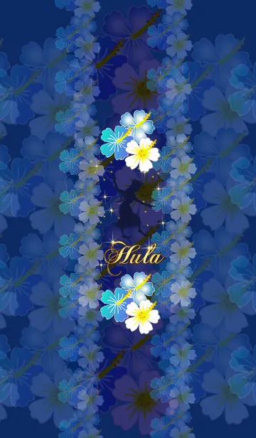[LINE着せ替え] フラガール♡ハワイ＊ALOHA+189の画像1
