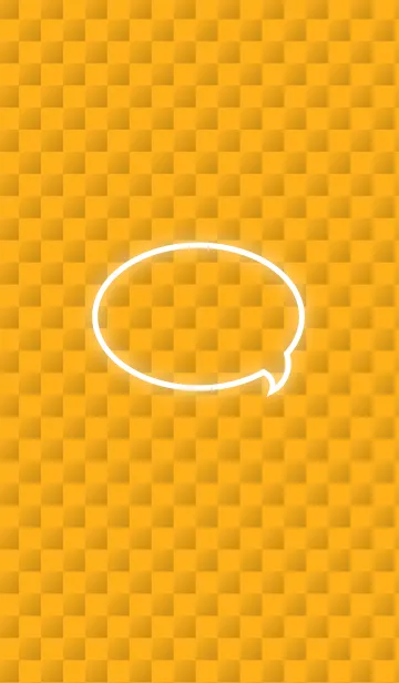 [LINE着せ替え] 和柄シリーズ06 市松模様×山吹色の画像1