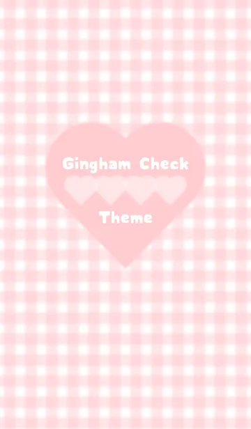 [LINE着せ替え] Gingham Check Theme ♡ -2021- 1の画像1